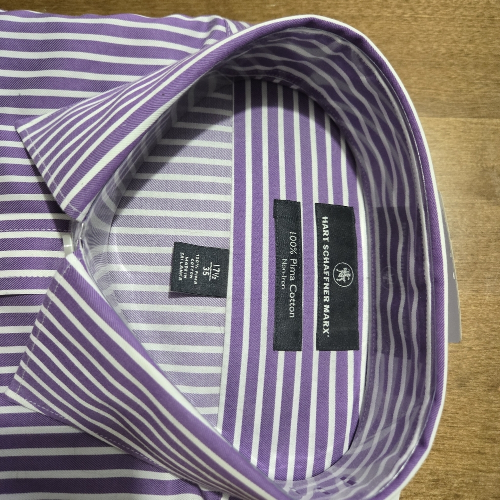 NWT Mens Hart Schaffner Marx Dress Shirt